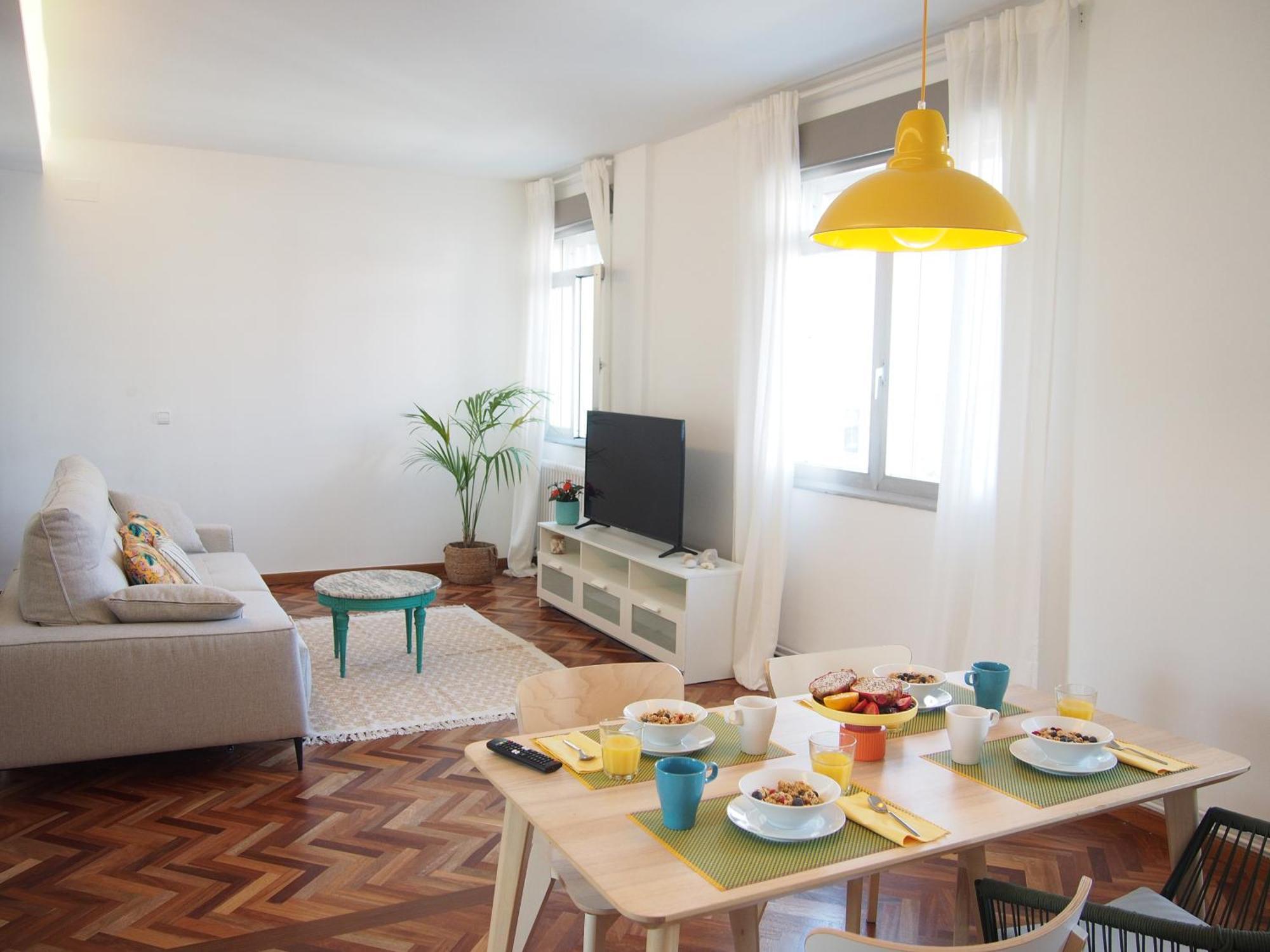 Апартаменты Plaza Loft Вильягарсия-де-Ароса Экстерьер фото